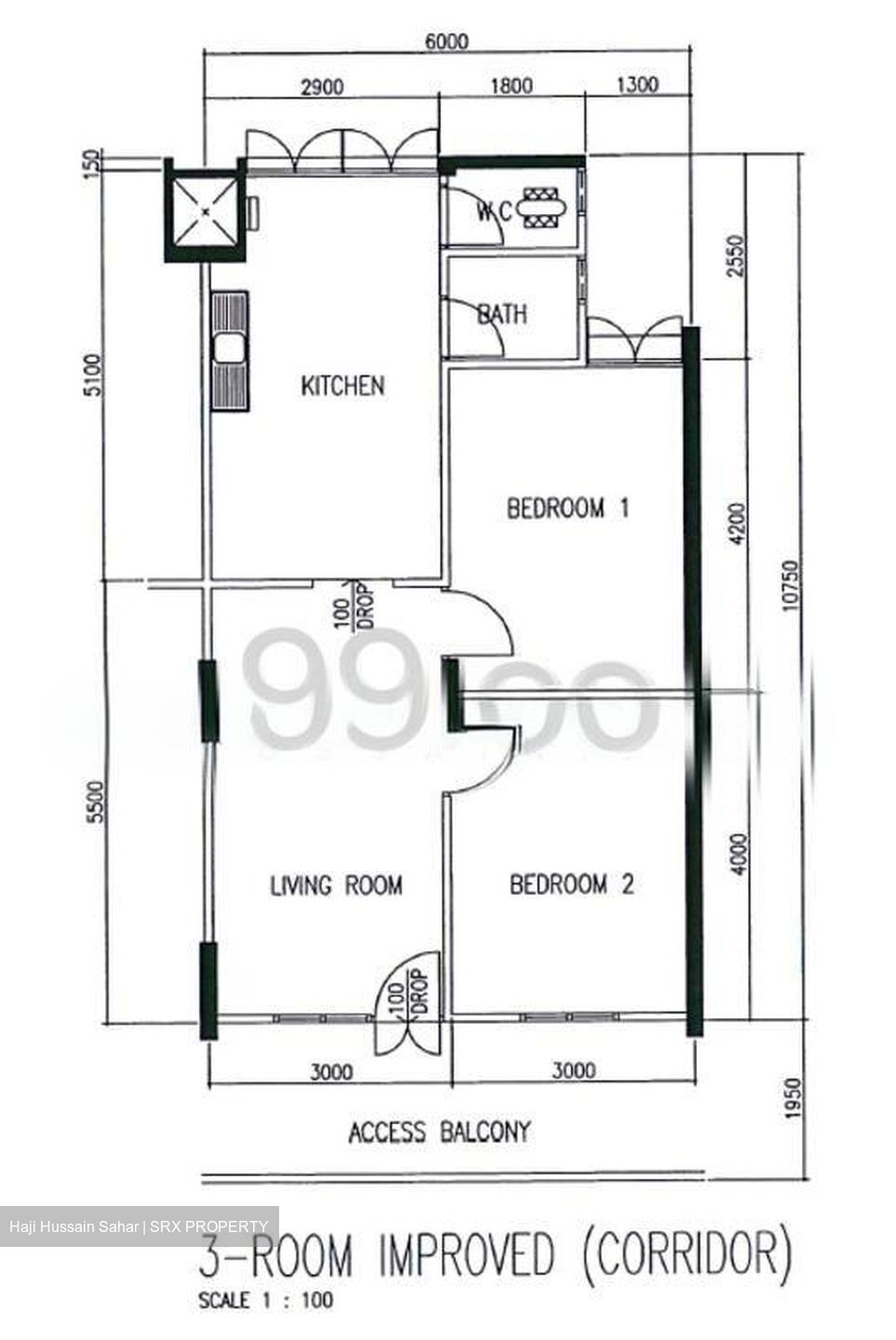 Blk 63 63 KALLANG BAHRU (Kallang/Whampoa), HDB 3 Rooms #494652961